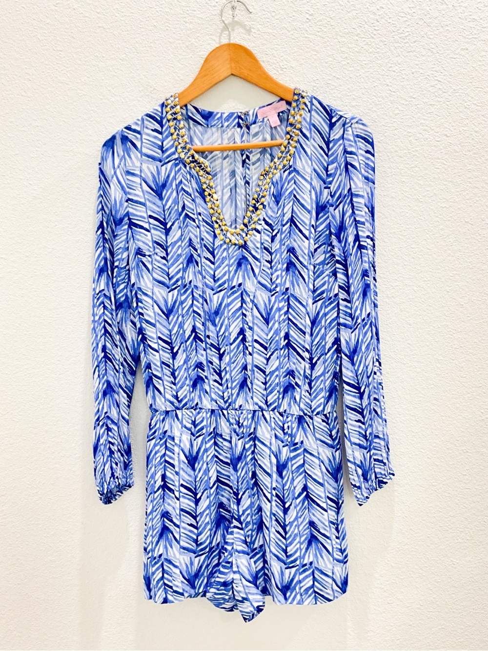 Lilly Pulitzer Long Sleeve Romper Size Small